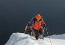 Summit ridge in Antarctica