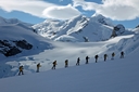 Skiing in Antarctica